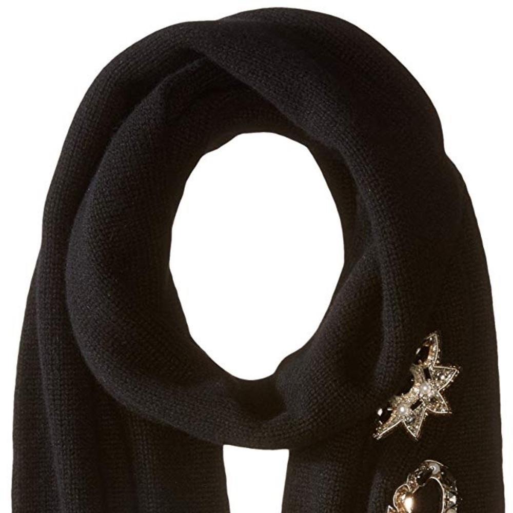Marc Jacobs Womens Neck Scarf 100% Cashmere